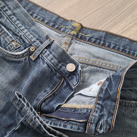 7 for all ManKind Jeans W30 L34 - Picture 4 of 4